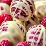 White Chocolate Raspberry Cheesecake Balls 5 White Chocolate Raspberry Cheesecake Balls