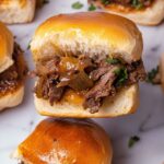 Philly Cheesesteak Sliders 3 Philly Cheesesteak Sliders