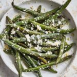 Roasted Green Beans With Garlic & Parmesan 5 Roasted Green Beans With Garlic & Parmesan