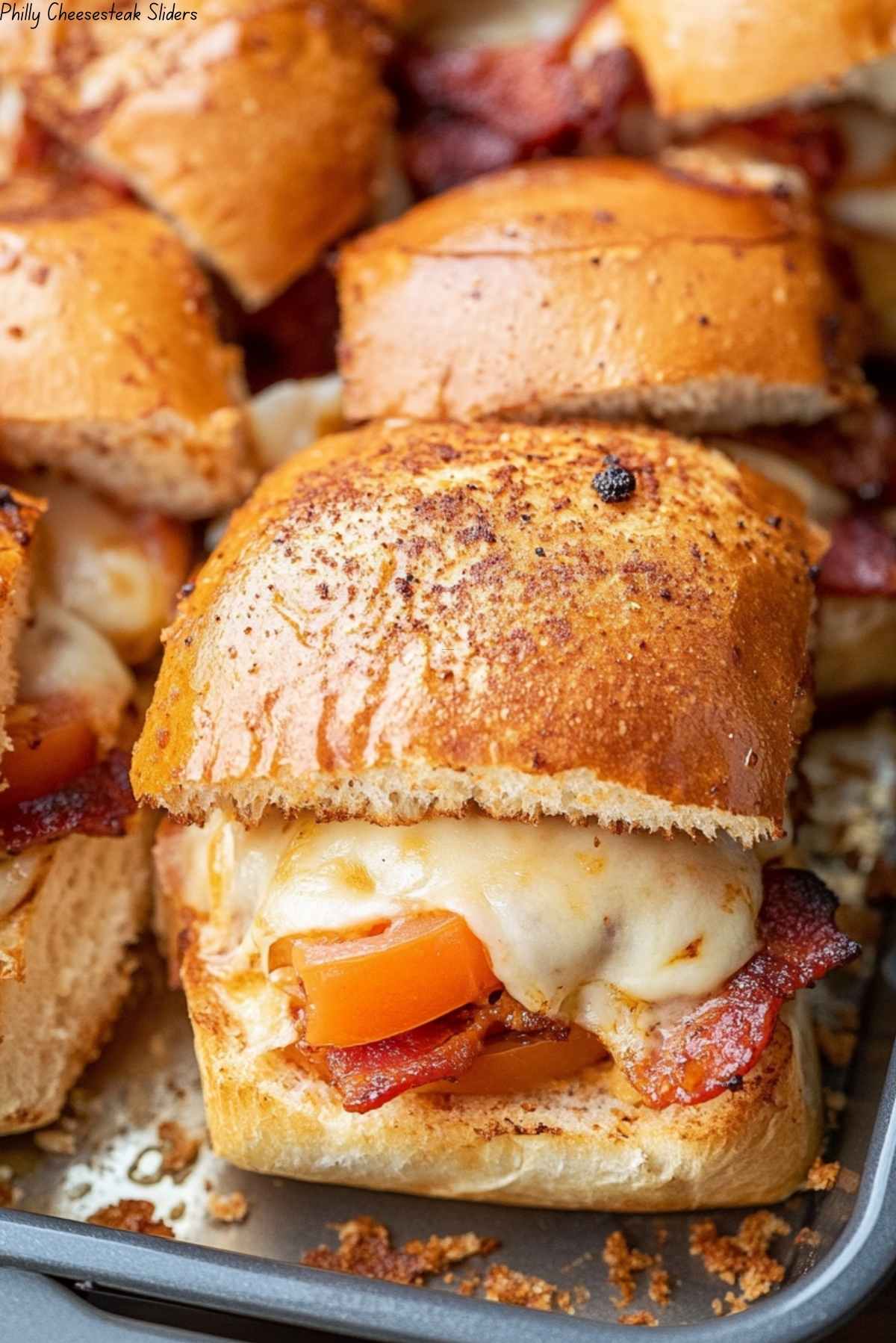 Philly Cheesesteak Sliders