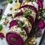 Roasted Beet & Goat Cheese Log 3 Roasted Beet & Goat Cheese Log