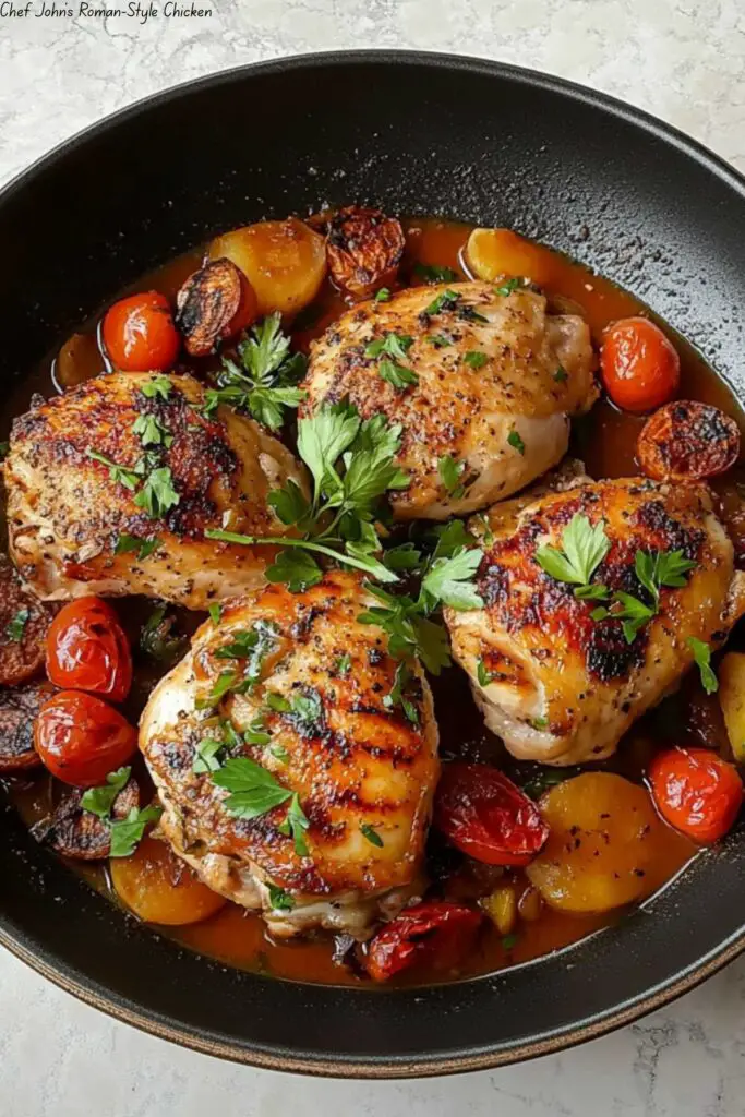 Chef John's Roman-Style Chicken 4 Chef John's Roman-Style Chicken