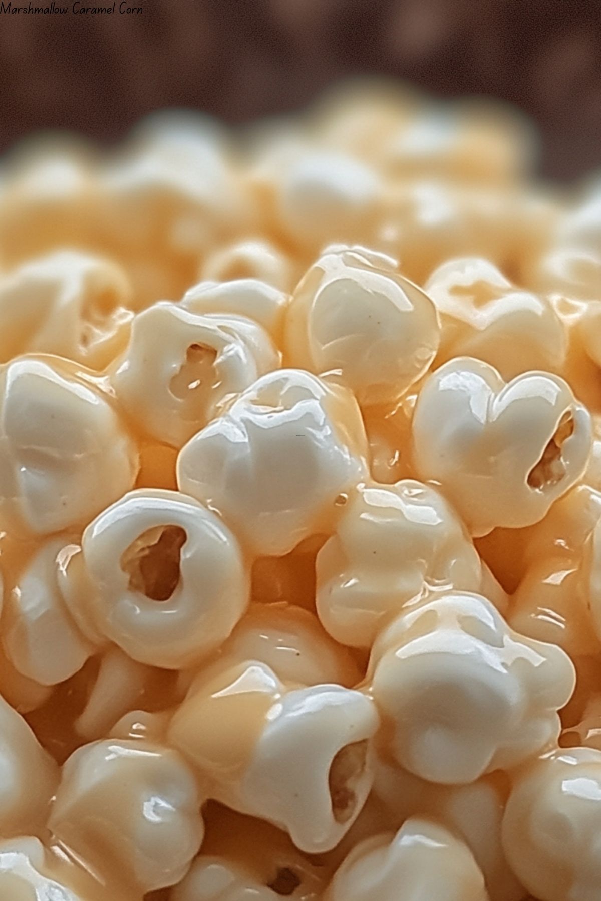 Marshmallow Caramel Corn