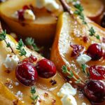 Baked Pears with Feta, Honey, and Cranberries Recipe 5 Baked Pears with Feta, Honey, and Cranberries Recipe