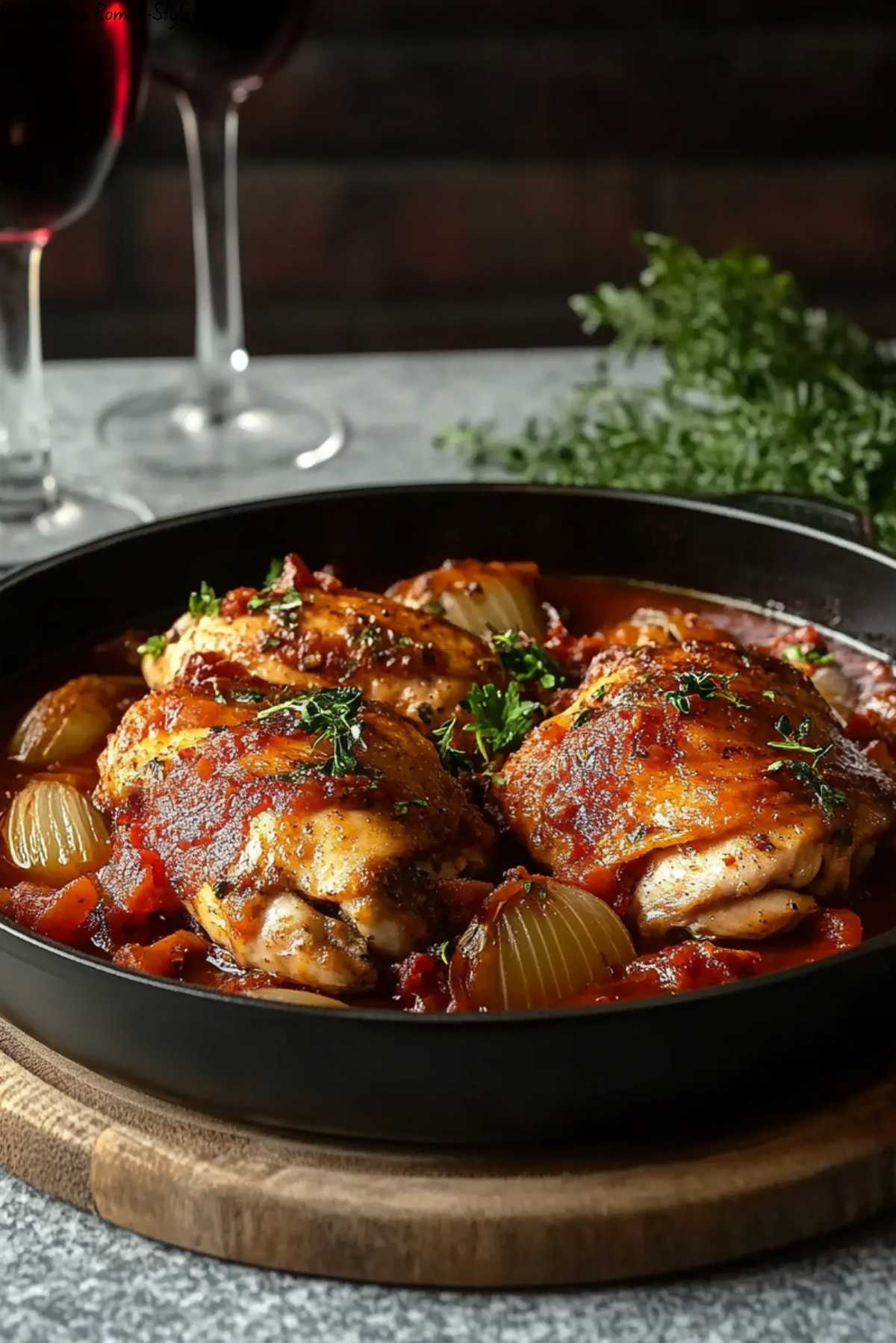 Chef John's Roman-Style Chicken