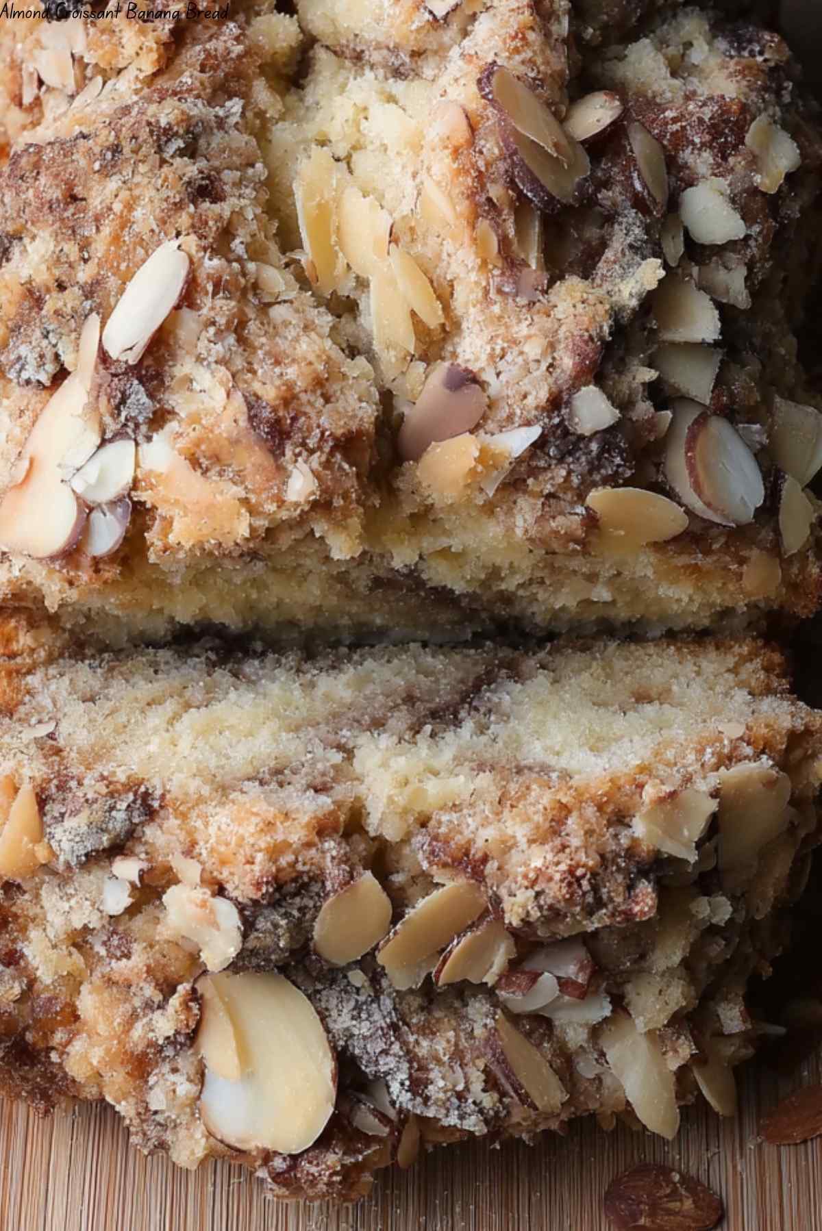 Almond Croissant Banana Bread