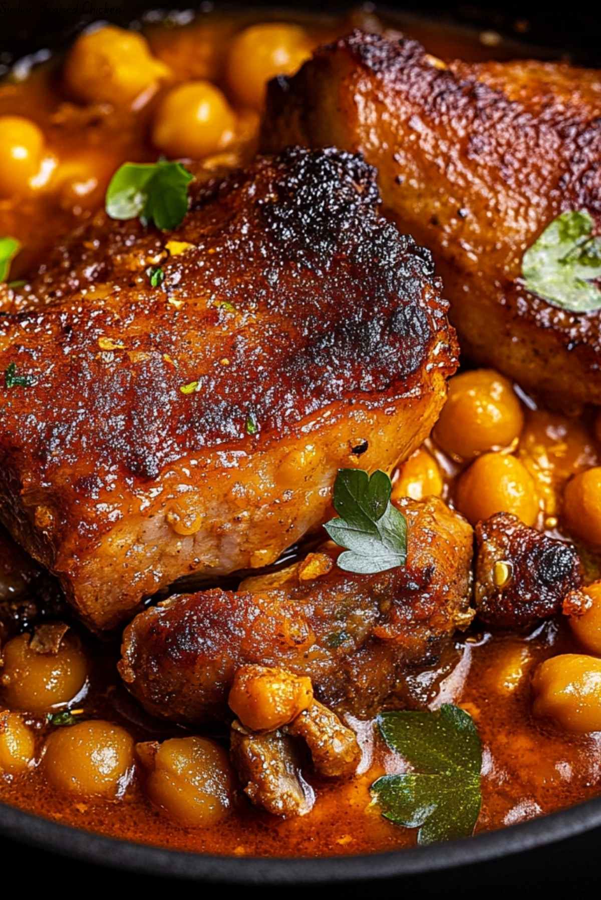 Sicilian Braised Chicken