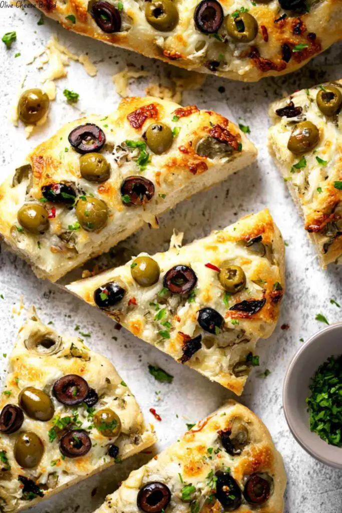 Olive Cheese Bread 4 Olive Cheese Bread