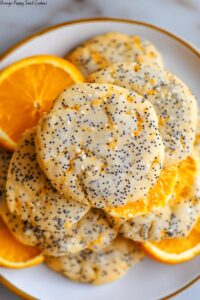 Orange Poppy Seed Cookies