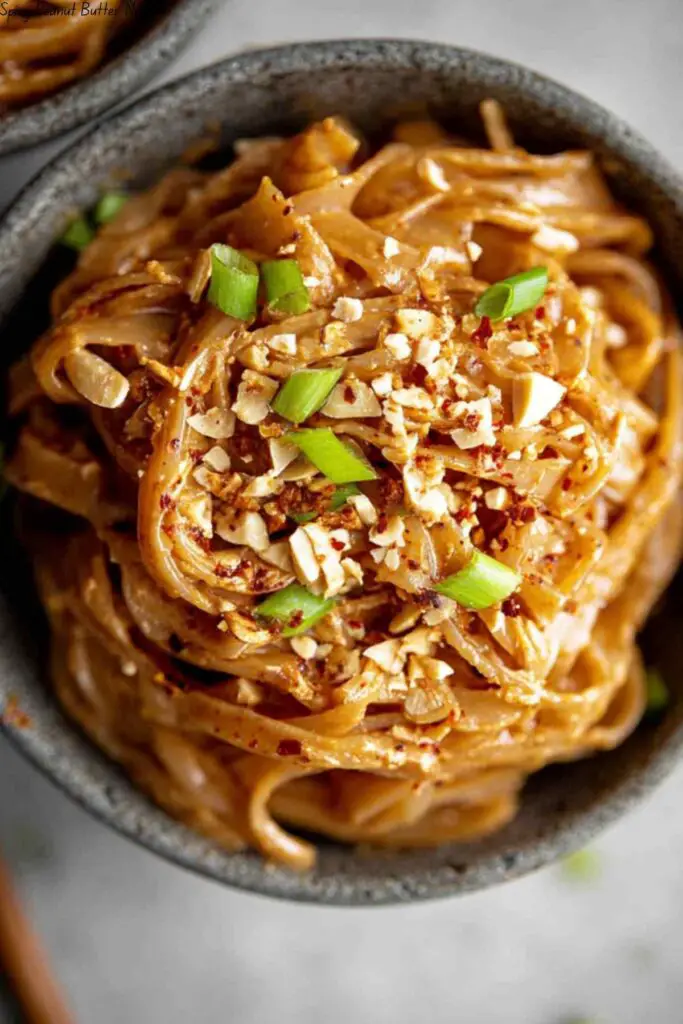 Spicy Peanut Butter Noodles
