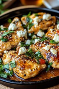 Hot Honey Feta Chicken