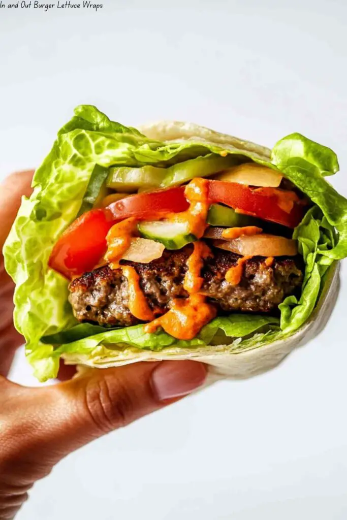 In and Out Burger Lettuce Wraps 4 In and Out Burger Lettuce Wraps