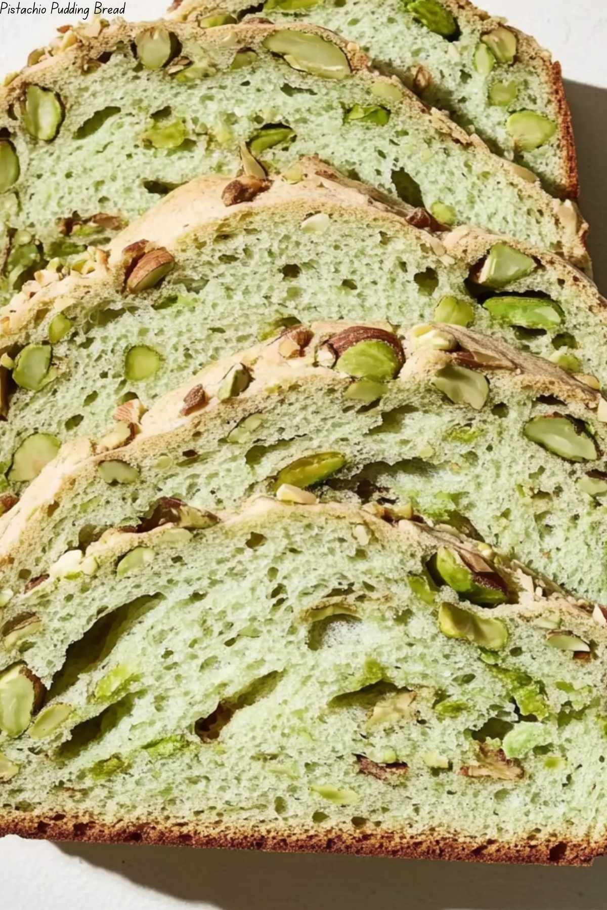 Pistachio Pudding Bread