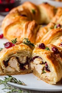 Turkey Cranberry Crescent Ring Recipe