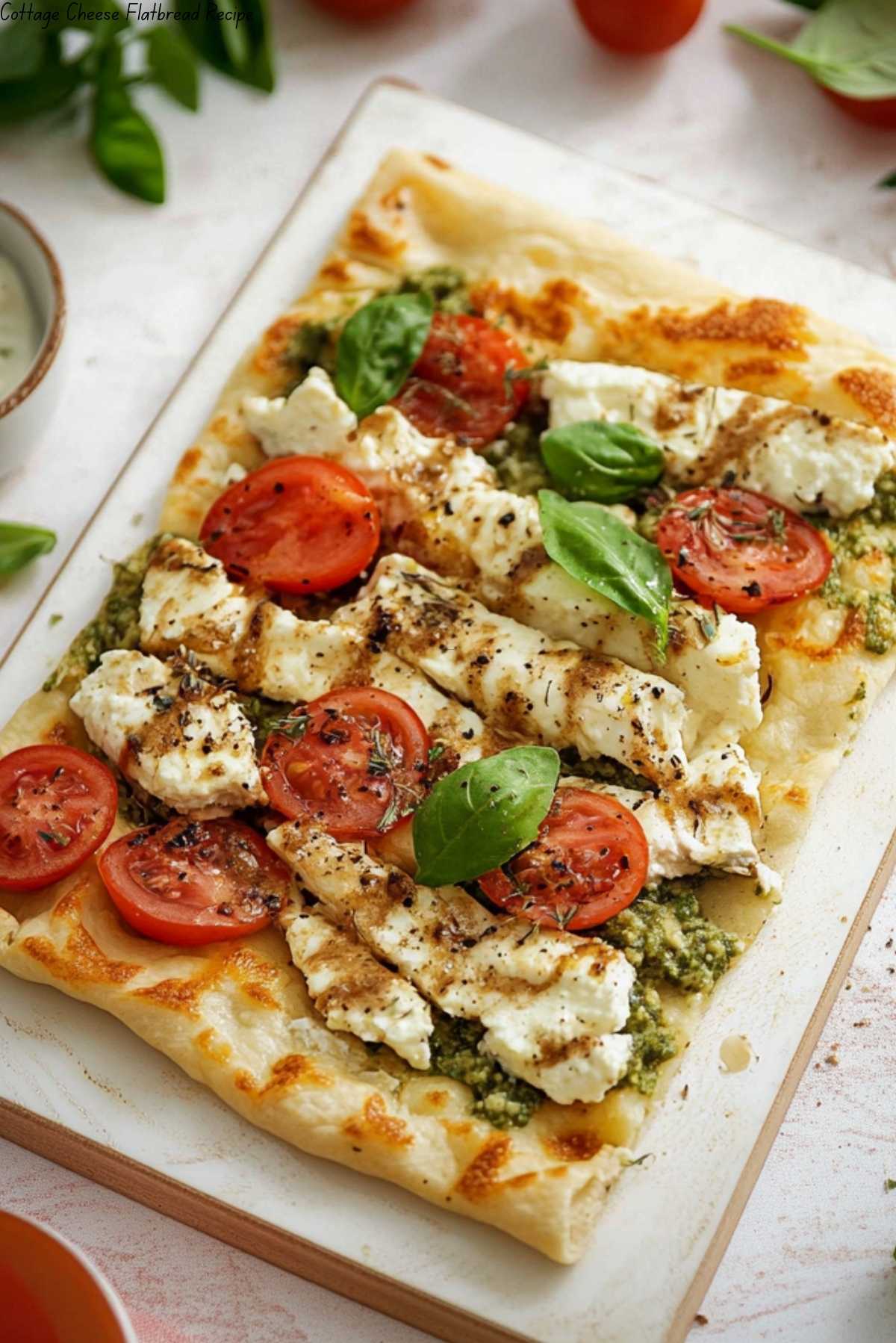 Cottage Cheese Flatbread Recipe