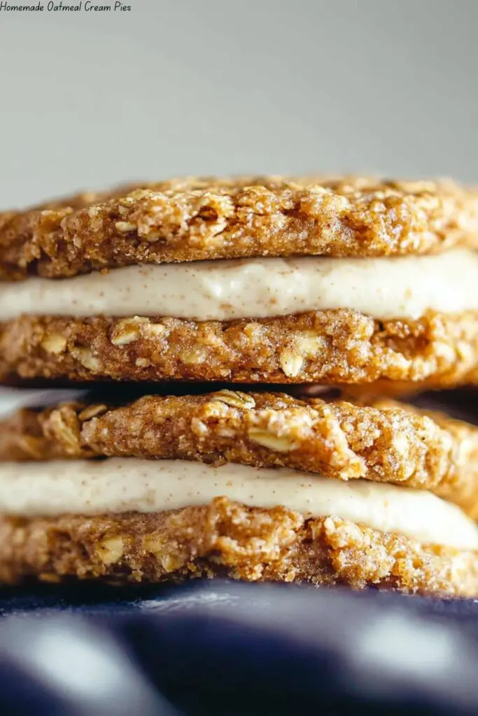Homemade Oatmeal Cream Pies 4 Homemade Oatmeal Cream Pies