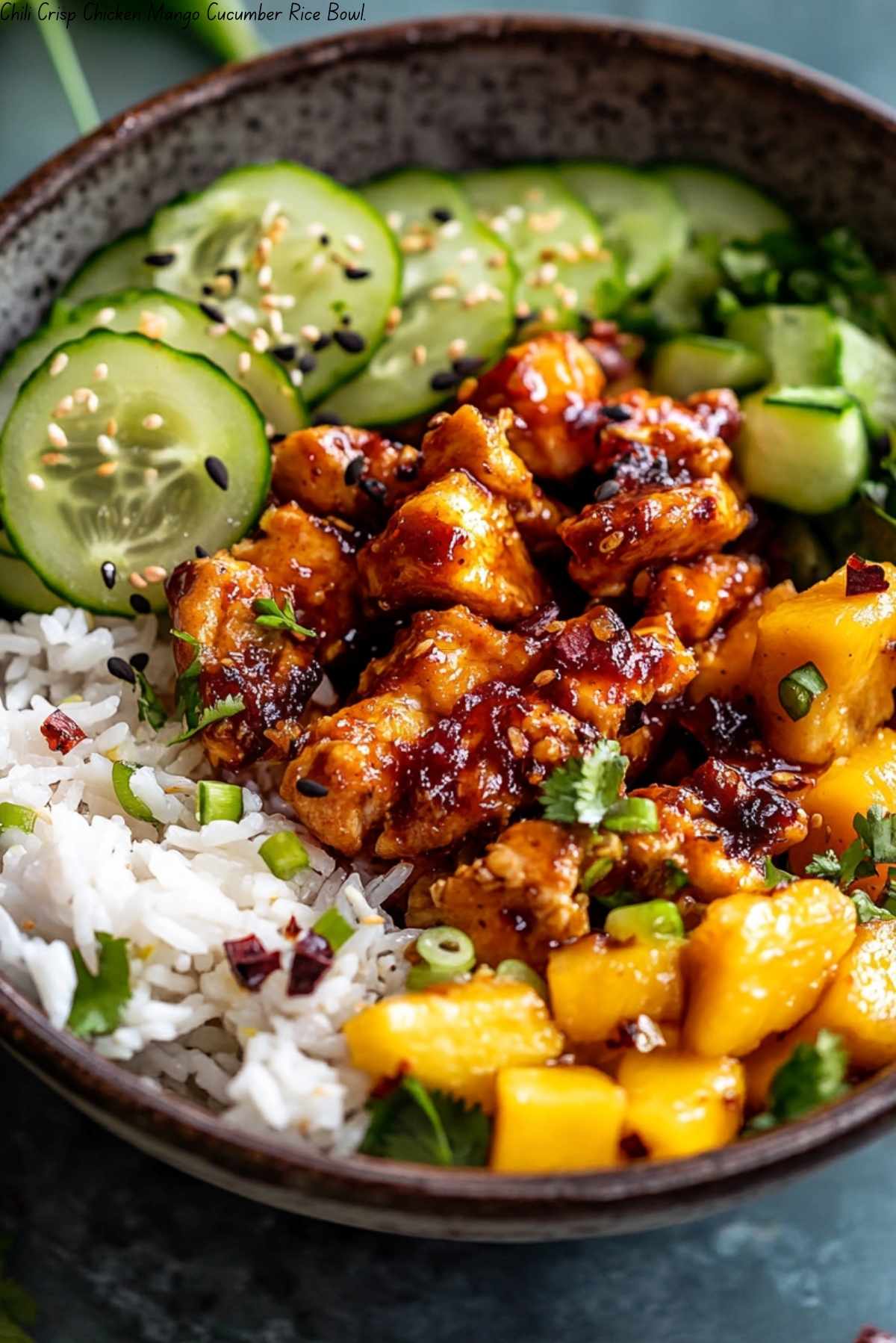 Spicy Chipotle Honey Salmon Bowls.