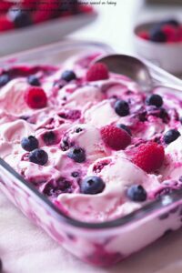 Delightful Fruit Salad with a Creamy Twist!