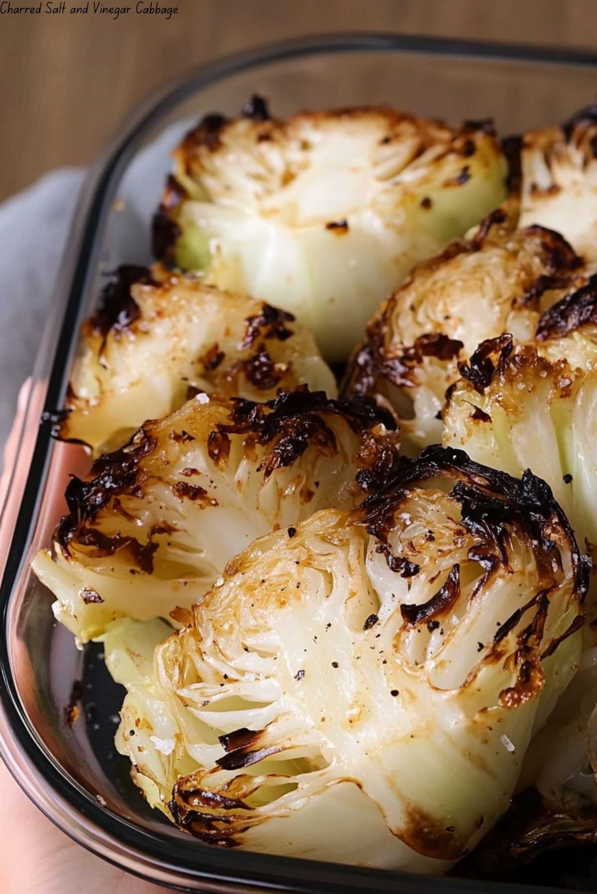 Charred Salt and Vinegar Cabbage