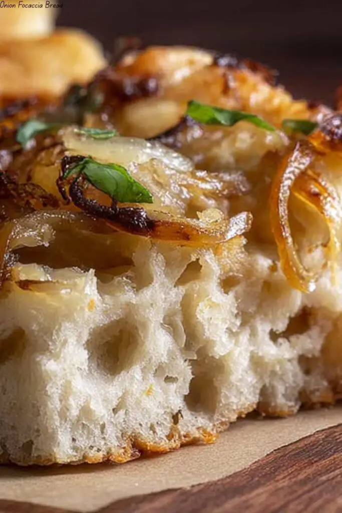 Onion Focaccia Bread 4 Onion Focaccia Bread
