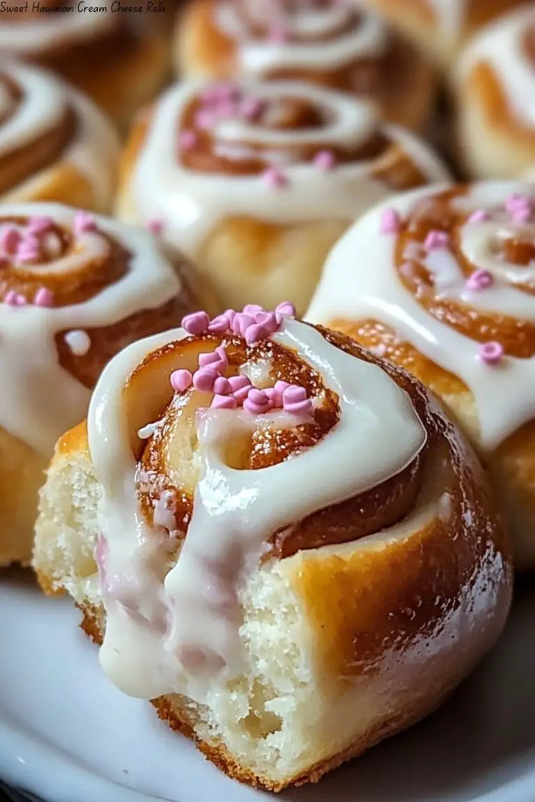 Sweet Hawaiian Cream Cheese Rolls