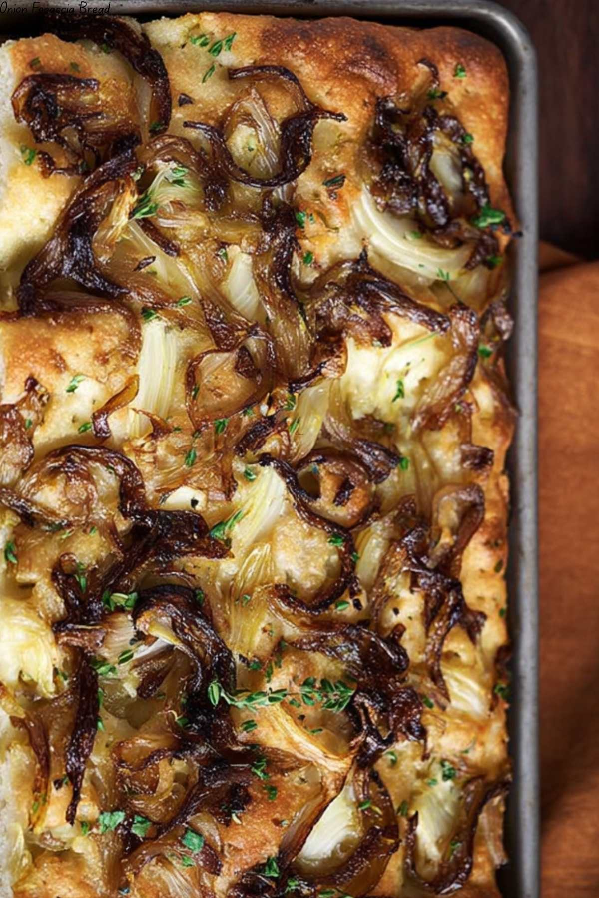 Onion Focaccia Bread