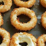 Baked Mozzarella Onion Rings 5 Baked Mozzarella Onion Rings