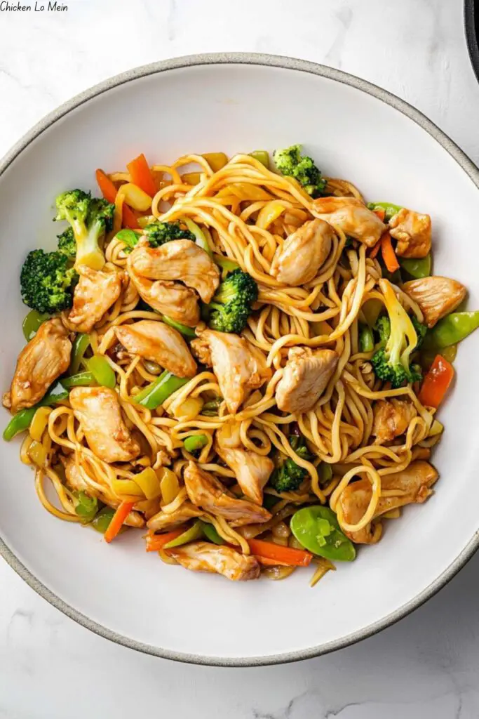 Chicken Lo Mein 4 Chicken Lo Mein