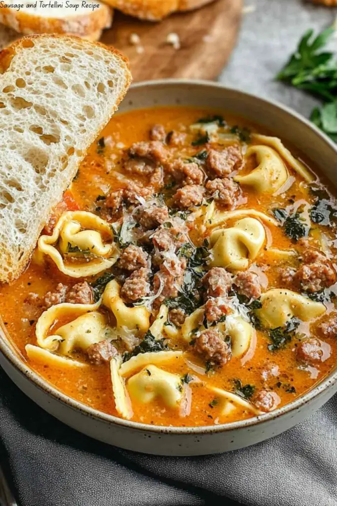 Sausage and Tortellini Soup Recipe 4 Sausage and Tortellini Soup Recipe