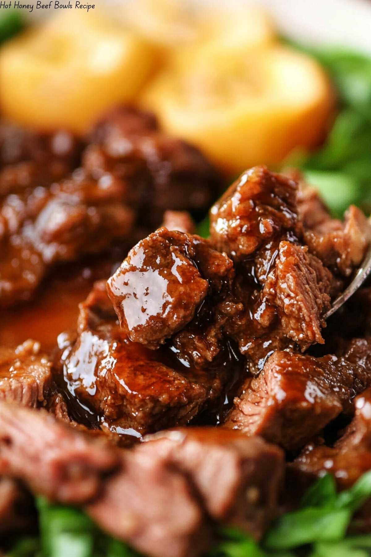 Hot Honey Beef Bowls Recipe