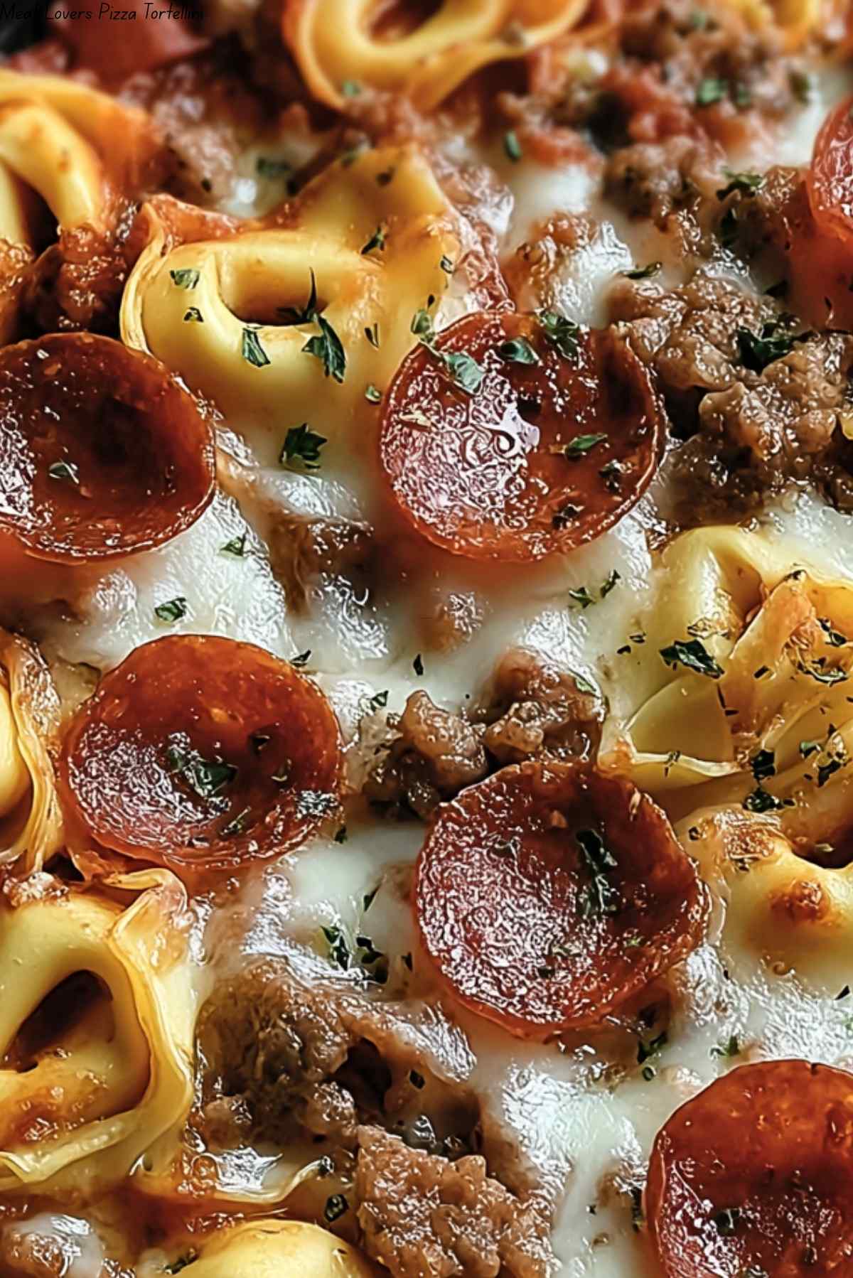 Meat Lovers Pizza Tortellini