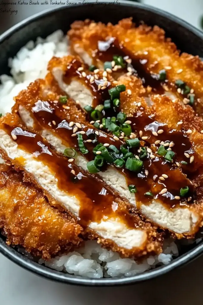 Japanese Katsu Bowls with Tonkatsu Sauce – Crispy, Saucy, and So Satisfying 4 Japanese Katsu Bowls with Tonkatsu Sauce – Crispy, Saucy, and So Satisfying
