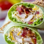 California Club Chicken Wrap 5 California Club Chicken Wrap