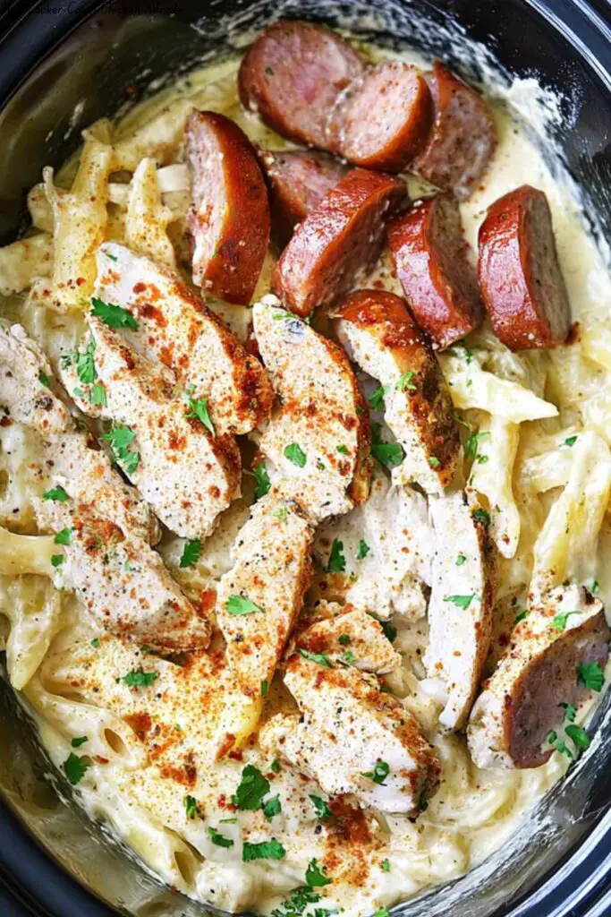 Slow Cooker Cajun Chicken Alfredo 4 Slow Cooker Cajun Chicken Alfredo