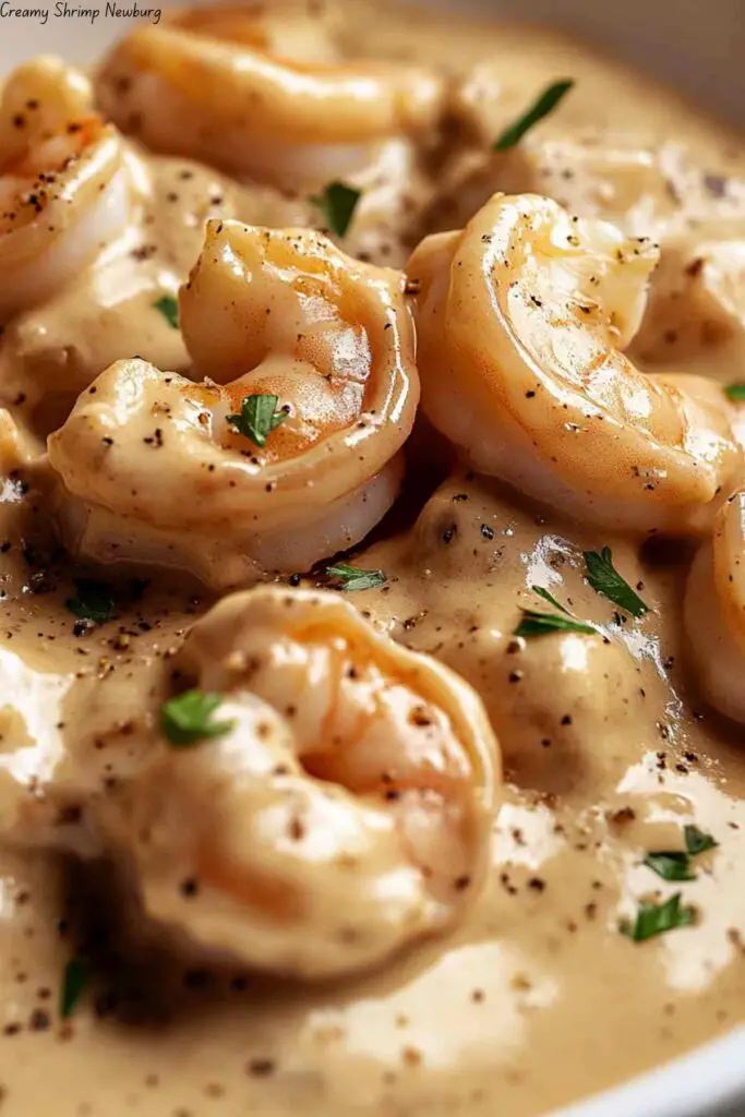 Creamy Shrimp Newburg 4 Creamy Shrimp Newburg