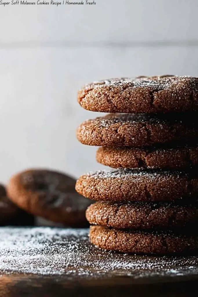 Super Soft Molasses Cookies Recipe 4 Super Soft Molasses Cookies Recipe