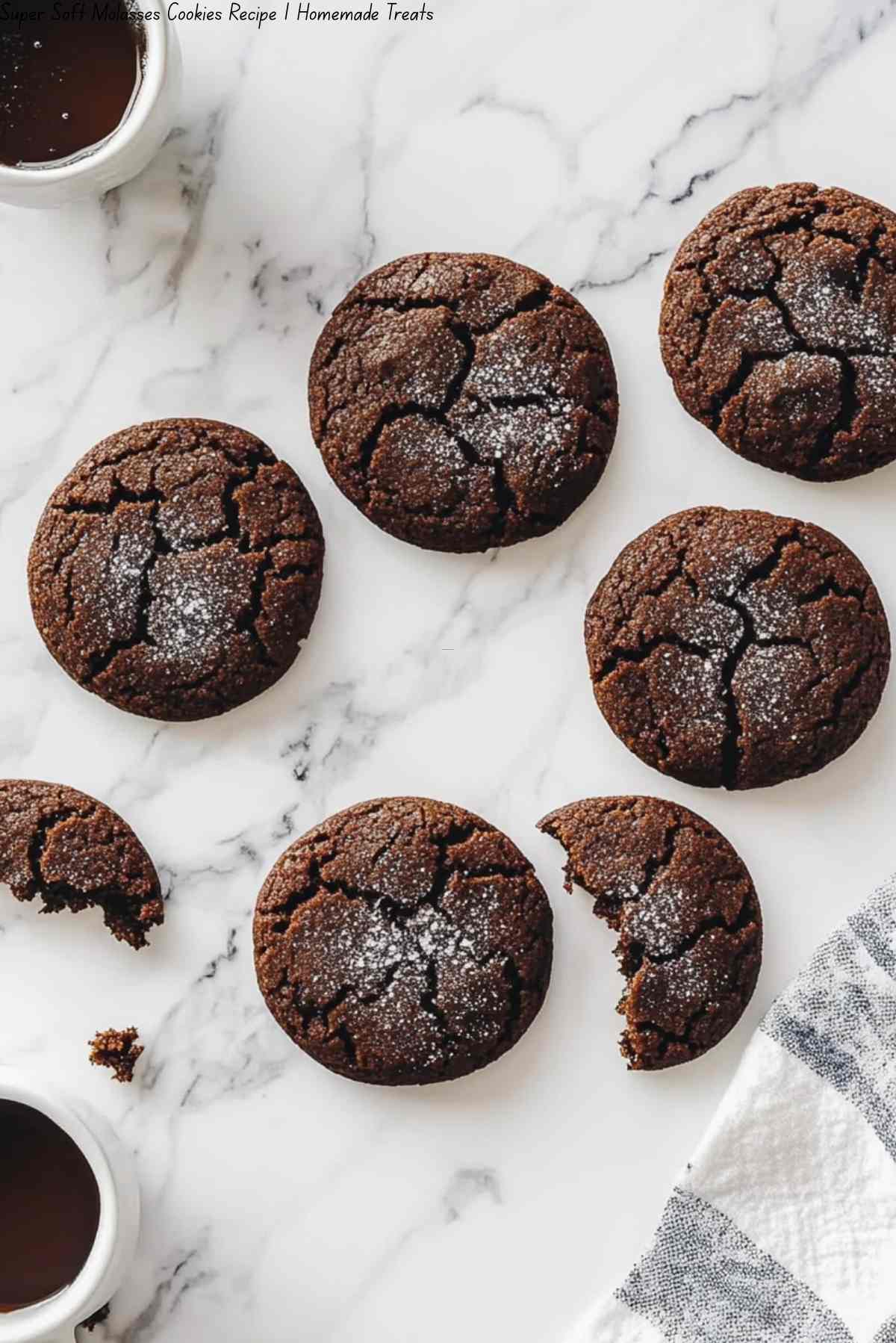 Super Soft Molasses Cookies Recipe