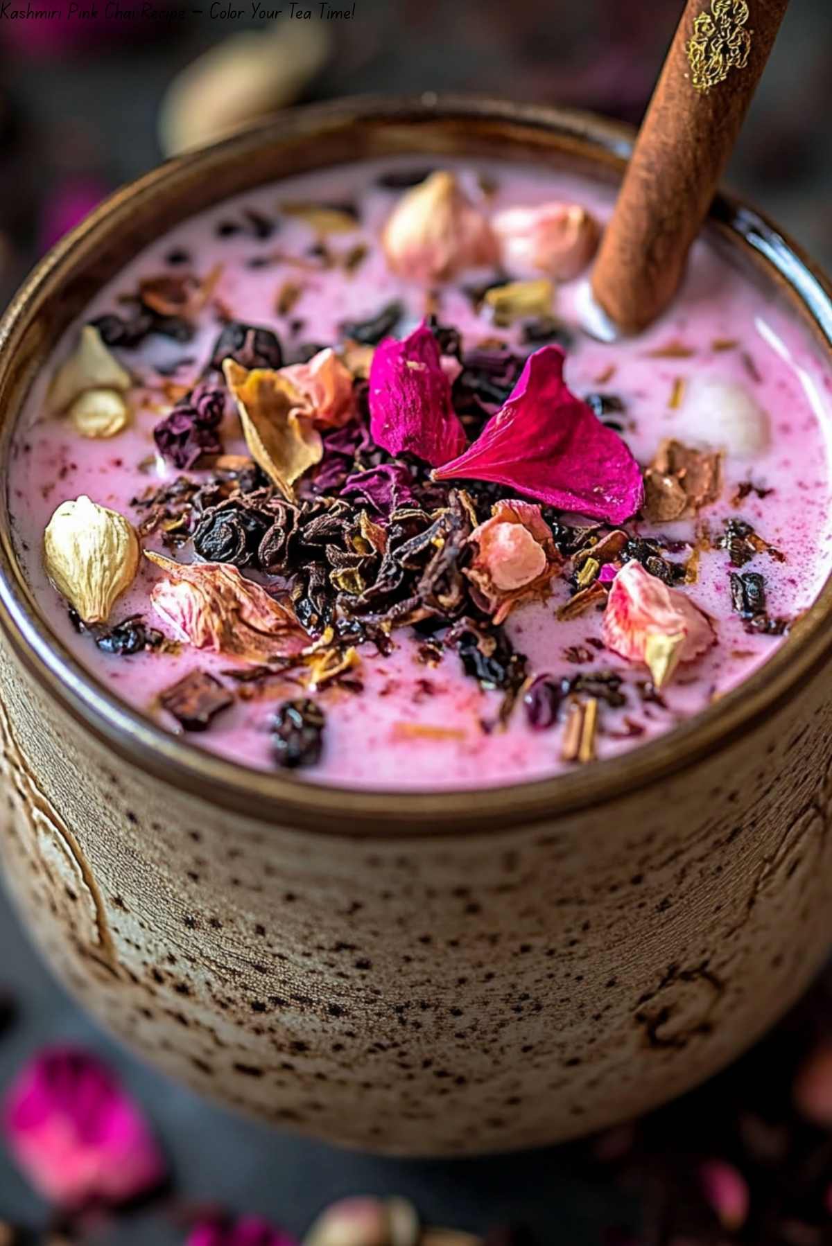 Kashmiri Pink Chai Recipe – Color Your Tea Time!