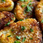 Crispy Parmesan Cauliflower Steaks