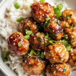 Asian Chicken Meatballs 5 Asian Chicken Meatballs