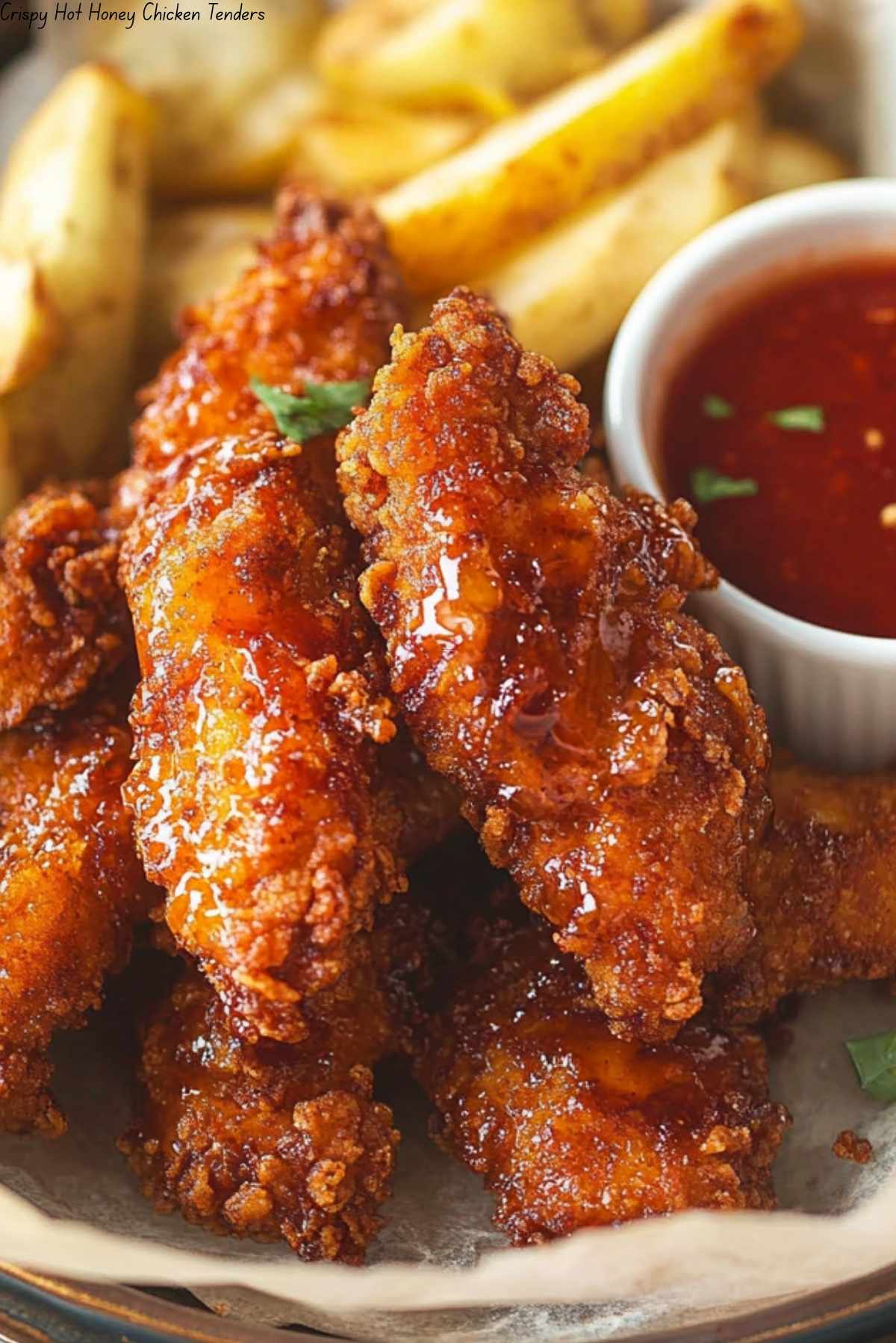 Crispy Hot Honey Chicken Tenders