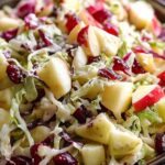 CRANBERRY APPLE COLESLAW