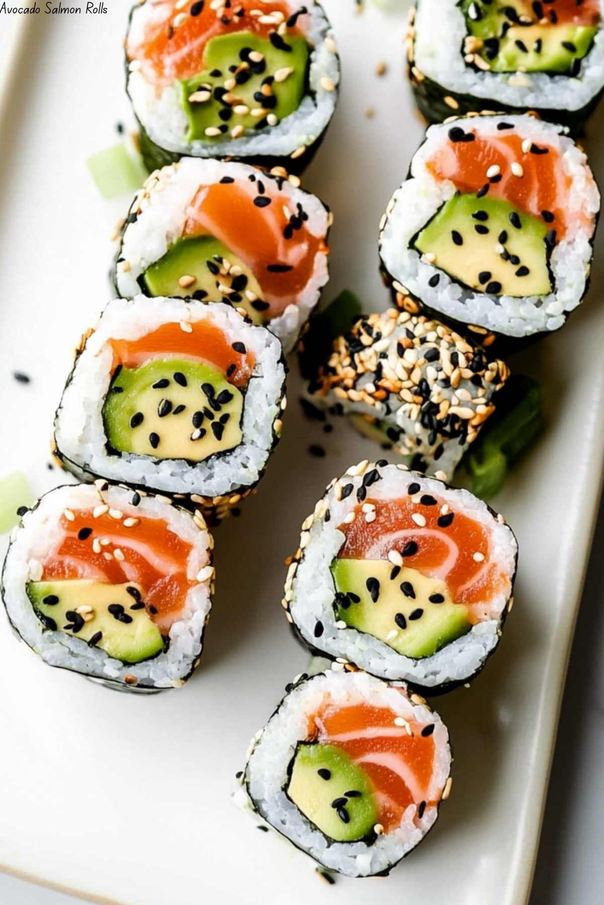 Avocado Salmon Rolls