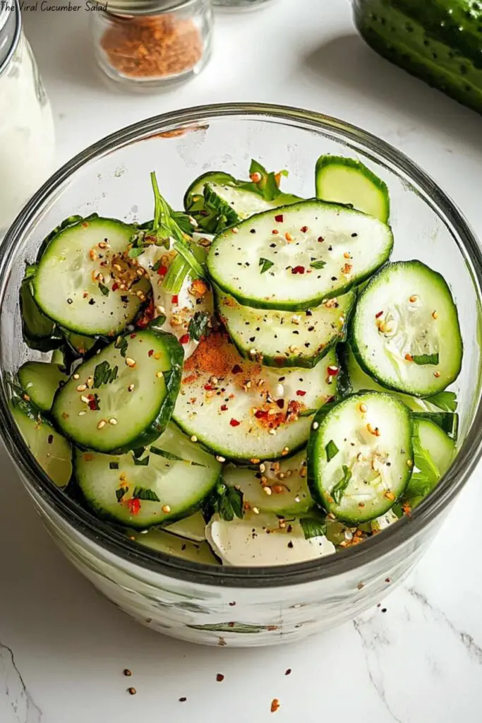 The Viral Cucumber Salad