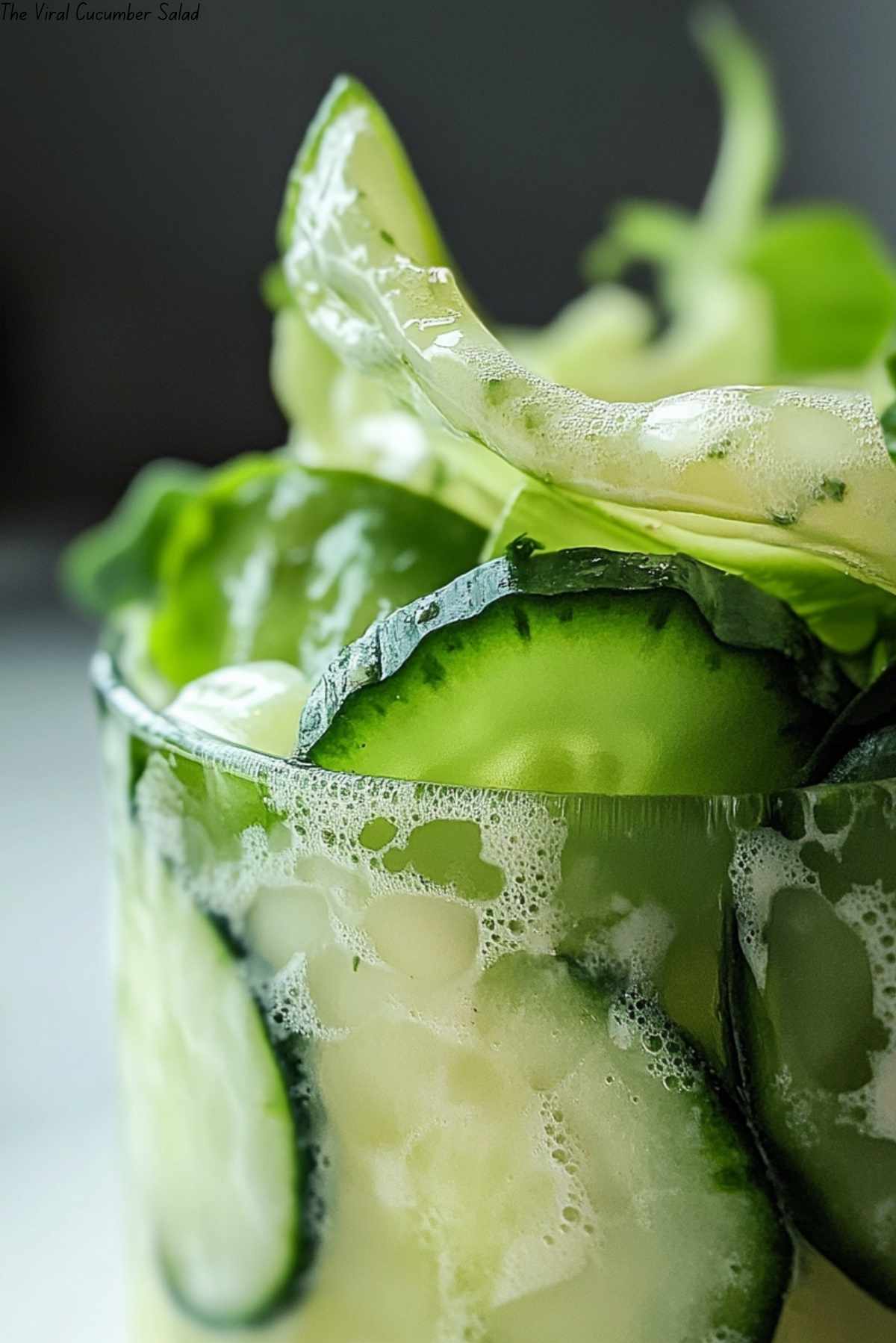 The Viral Cucumber Salad