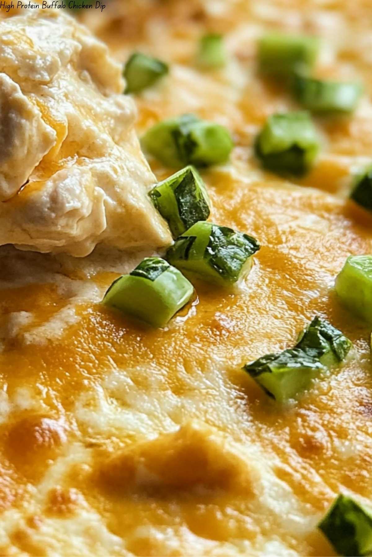 High Protein Buffalo Chicken Dip