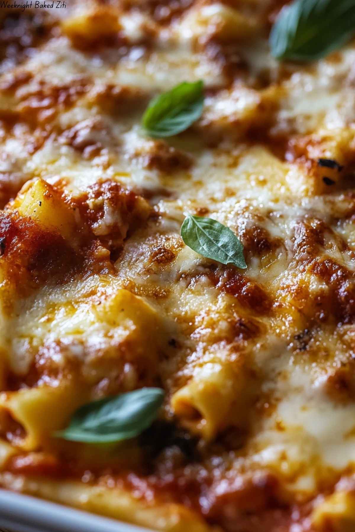 Weeknight Baked Ziti