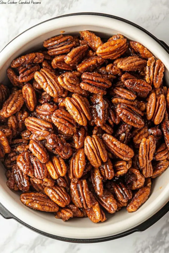 Slow Cooker Candied Pecans 4 Slow Cooker Candied Pecans