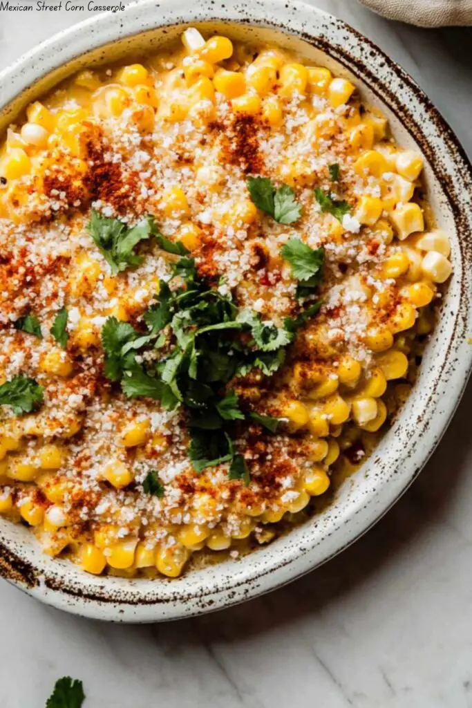 Mexican Street Corn Casserole 4 Mexican Street Corn Casserole
