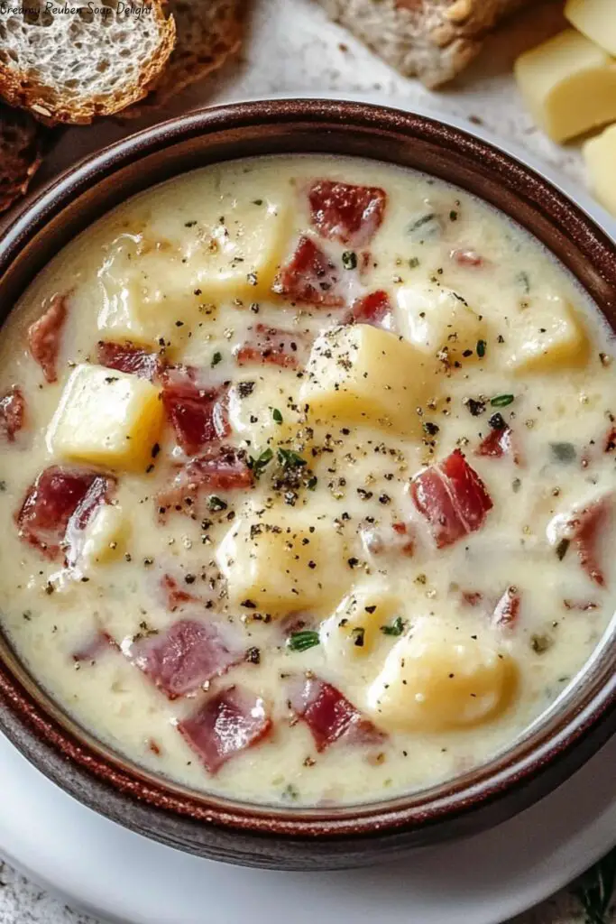 Creamy Reuben Soup Delight 4 Creamy Reuben Soup Delight